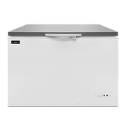 Chest Freezer | 358L | White/Acier inoxydable | -18°C to -25°C | statique Cooling - Unninox