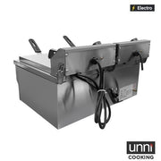 électrique Fryer 2x8L Budget - Unninox - image 4