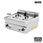 électrique Fryer 2x10L - Unninox - image 2