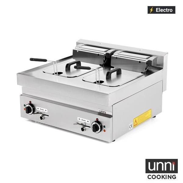 électrique Fryer 2x10L - Unninox - image 2