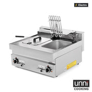 électrique Fryer 2x10L - Unninox - image 5