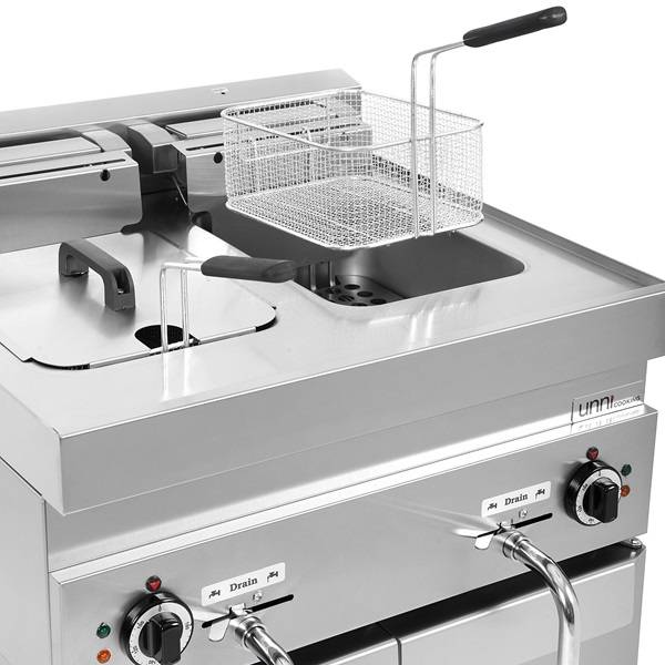 électrique Fryer 2x10L - Unninox - image 6