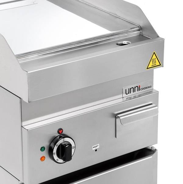 électrique Griddle - Chrome - E65GP10B-C - Unninox - image 5