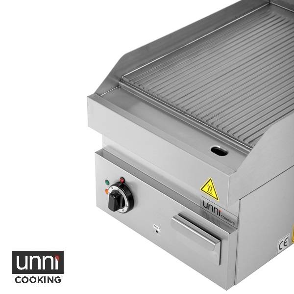 électrique Griddle – Grooved – E65GP10B-G - Unninox - image 4