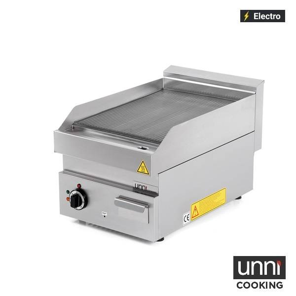 électrique Griddle – Grooved – E65GP10B-G - Unninox - image 2