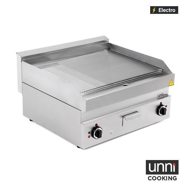 électrique Griddle – 1/3 Grooved - Unninox - image 3