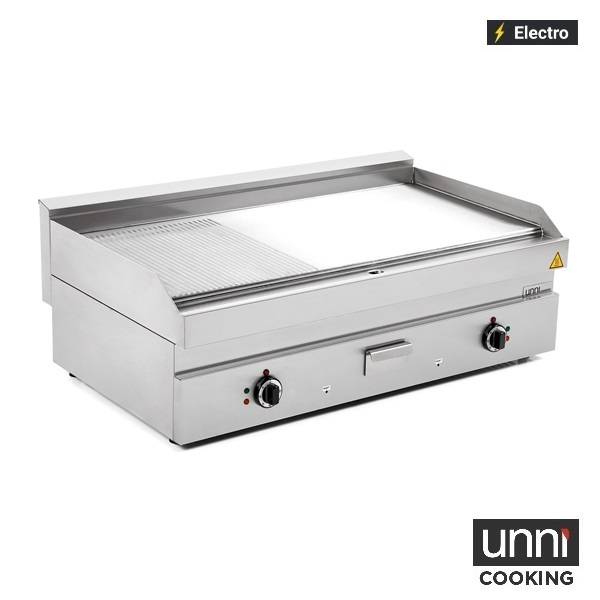 électrique Griddle – Grooved 1/3 – E65GP30B-G - Unninox - image 3