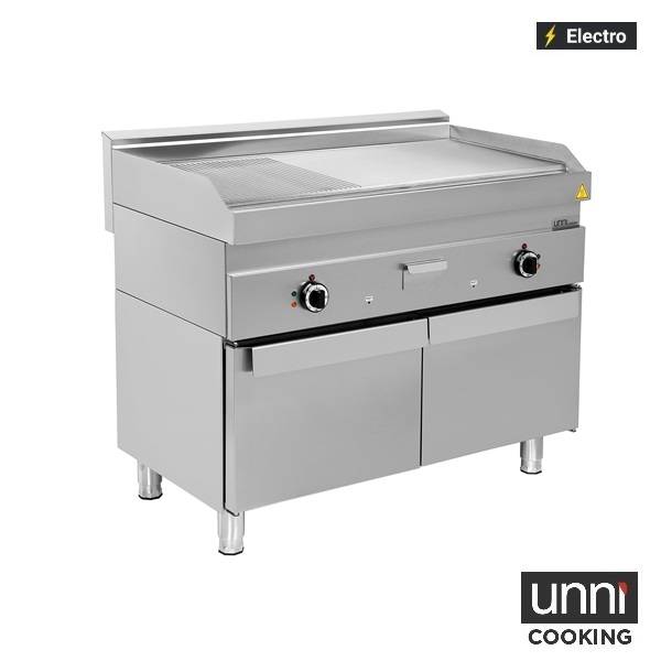 électrique Griddle – Grooved 1/3 – E65GP30B-G - Unninox - image 4