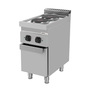 électrique Range with portes 2 PL – E70C10-K - Unninox - image 2
