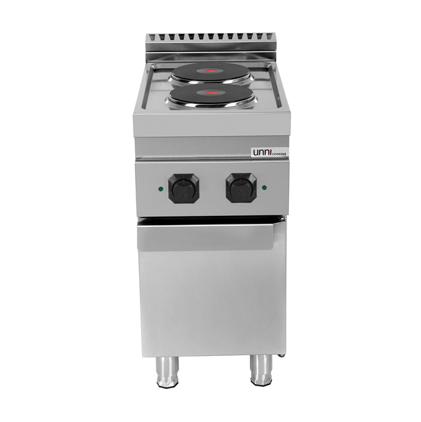 électrique Range with portes 2 PL – E70C10-K - Unninox - image 3