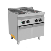 électrique Range with portes 4 PL – E70C20-K - Unninox