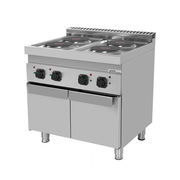 électrique Range with portes 4 PL – E70C20-K - Unninox - image 2