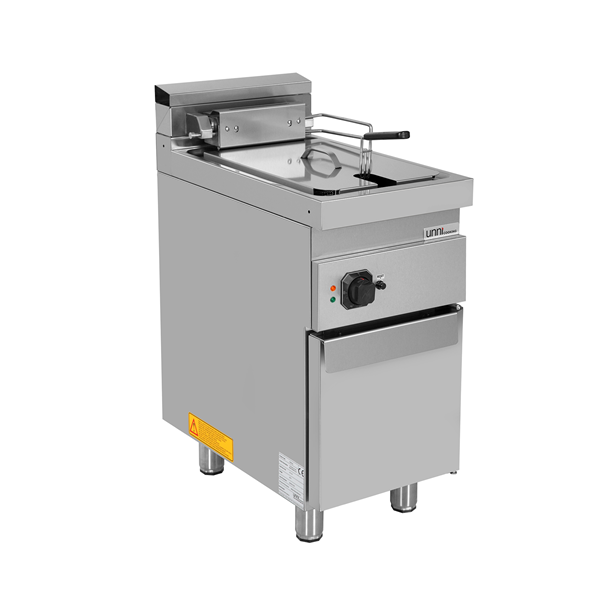 électrique Fryer 1x10L – 1×9kW (High Puissance) – E70DF8-K - Unninox