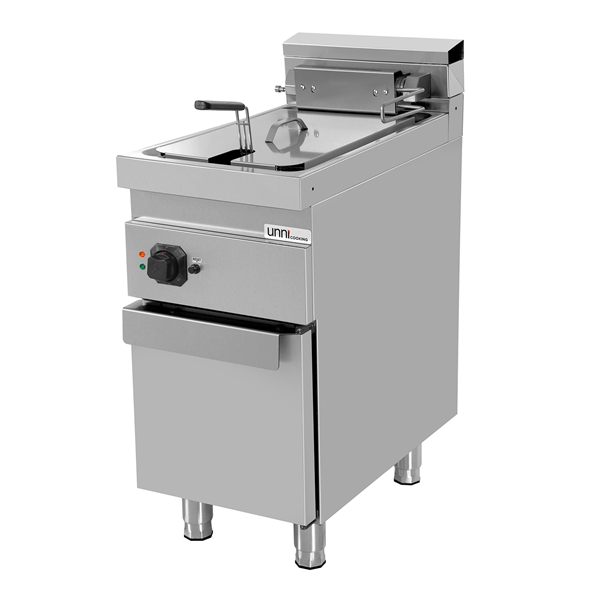 électrique Fryer 1x10L – 1×9kW (High Puissance) – E70DF8-K - Unninox - image 2