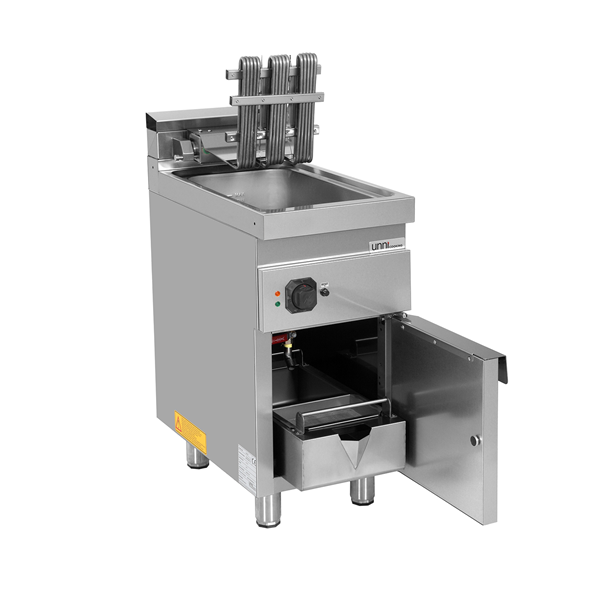 électrique Fryer 1x10L – 1×9kW (High Puissance) – E70DF8-K - Unninox - image 3