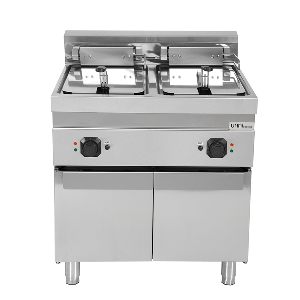électrique Fryer 2x16L – 2x14.2kW (High Puissance) - E70DF20K - Unninox - image 3