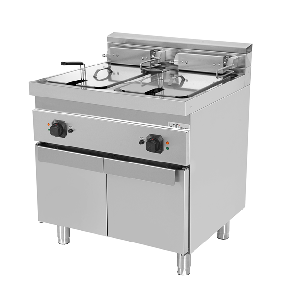 électrique Fryer 2x16L – 2x14.2kW (High Puissance) - E70DF20K - Unninox - image 2