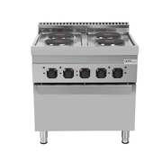 électrique Range 4 PL with électrique Oven – E70FEO20 - Unninox - image 3