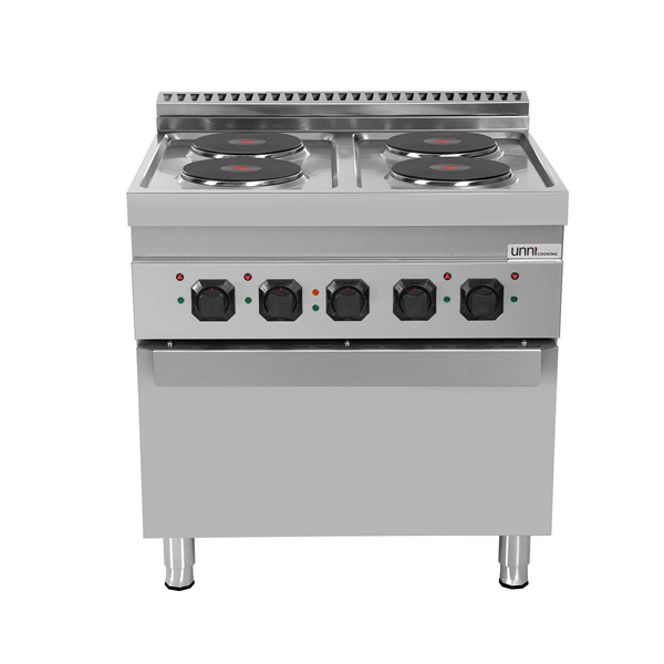électrique Range 4 PL with électrique Oven – E70FEO20 - Unninox - image 3