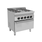 électrique Range 4 PL with électrique Oven – E70FEO20 - Unninox