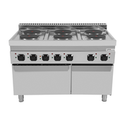 électrique Range 6 PL with électrique Oven – E70FEO30-K - Unninox - image 3