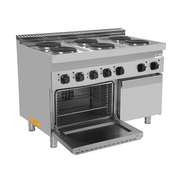 électrique Range 6 PL with électrique Oven – E70FEO30-K - Unninox - image 6