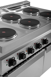 électrique Range 6 PL with électrique Oven – E70FEO30-K - Unninox - image 7