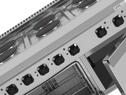 électrique Range 6 PL with électrique Oven – E70FEO30-K - Unninox - image 8