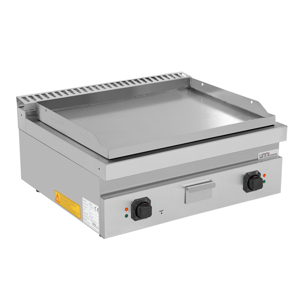 électrique Griddle – Smooth – E70GP20B+S - Unninox