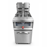 DuoLift Pro Digital Fryer – 2×13.5 L – Automatique Basket Lift - Unninox