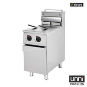 électrique Fryer 2x12L Premium - Unninox - image 2