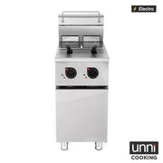 électrique Fryer 2x12L Premium - Unninox