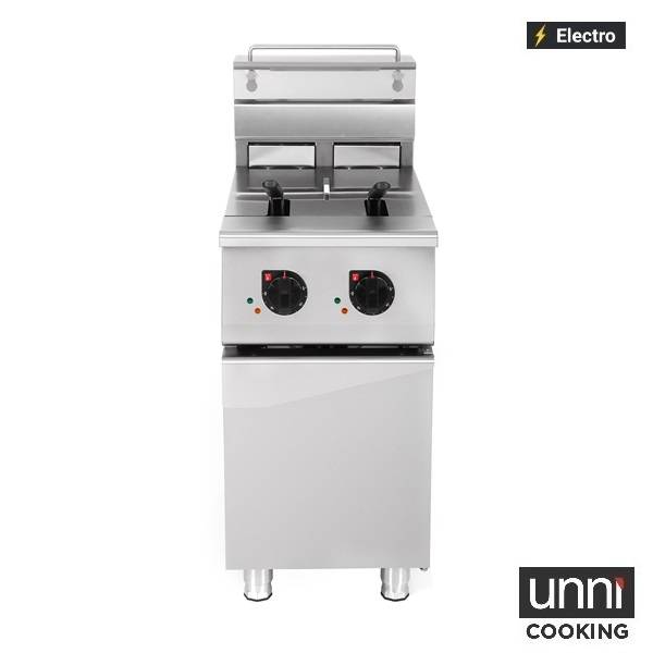 électrique Fryer 2x12L Premium - Unninox