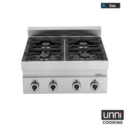 gaz stove – G65C4B - Unninox