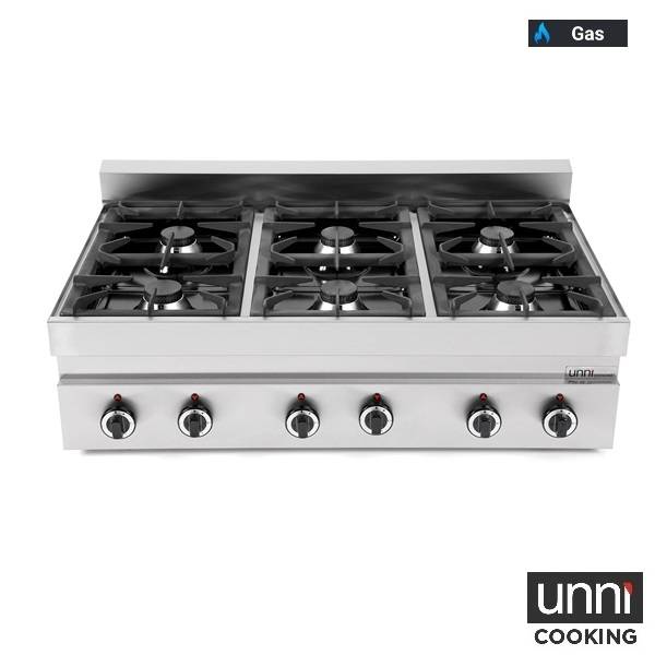 gaz stove – G65C6B - Unninox