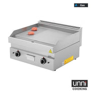 gaz Griddle – 1/3 GROOVED - 2/3 SMOOTH - Unninox - image 2