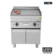 gaz Griddle – 1/3 GROOVED - 2/3 SMOOTH - Unninox - image 4