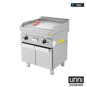 gaz Griddle – 1/3 GROOVED - 2/3 SMOOTH - Unninox - image 5