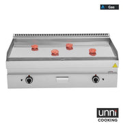 gaz Griddle – CHROME - Unninox