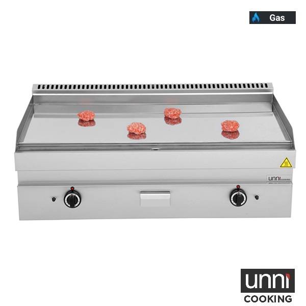 gaz Griddle – CHROME - Unninox