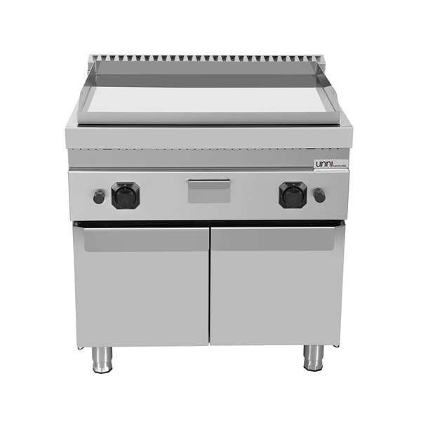 Table de travails Category 1 | Griddle plate gaz– Chrome – G70GP20+C-K - Unninox - image 3