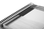Griddle plate gaz– 1/2 Smooth - 1/2 Grooved Chrome – G70GP20B+GSC - Unninox - image 4