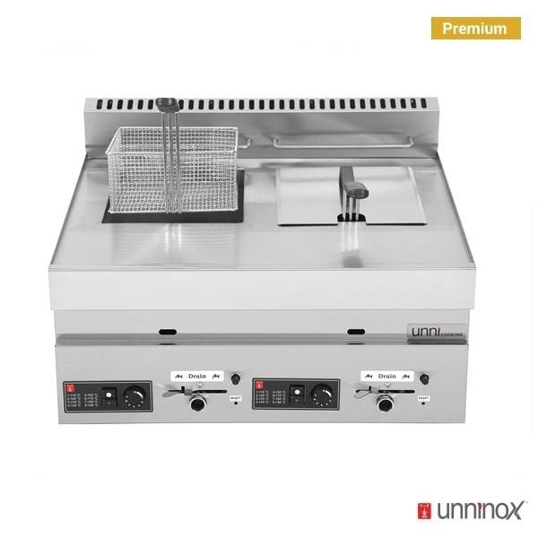 gaz Fryer 2x8L - Unninox - image 4