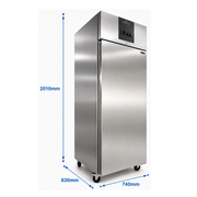 Refrigerator – 1 porte – 650Ltr - Unninox - image 2