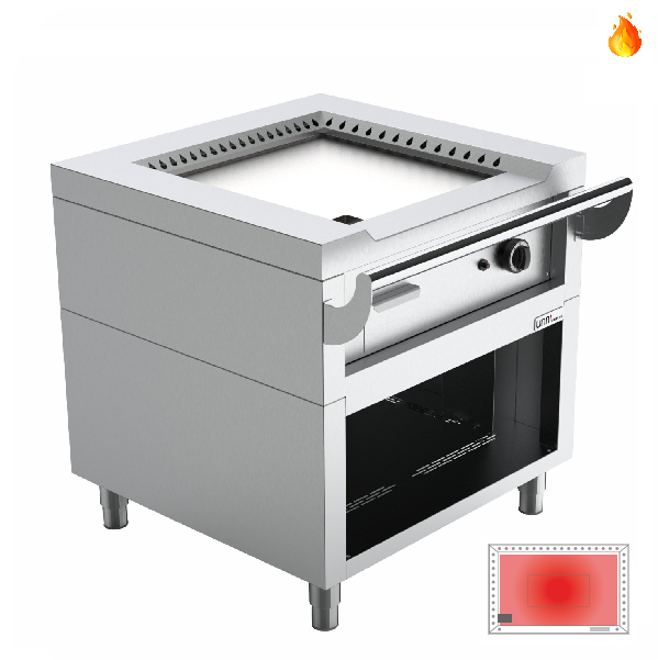 Teppanyaki Griddle | gaz | 9.2 kW | gaz - Unninox