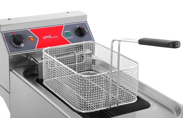 Fryer | électrique | 10L | 50°C/190°C | 9kW (400V) - Unninox - image 4