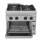 gaz Range with gaz Oven – 4 Burners - G70FG020 - Unninox - image 4