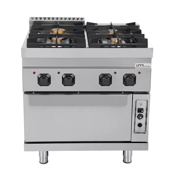 gaz Range with gaz Oven – 4 Burners - G70FG020 - Unninox - image 3