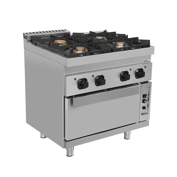 gaz Range with gaz Oven – 4 Burners - G70FG020 - Unninox