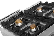 gaz Range with gaz Oven – 4 Burners - G70FG020 - Unninox - image 6